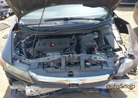 2012 Honda Civic Ex из США, поврежденный, VIN 19XFB2F86CE066979